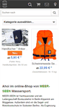 Mobile Screenshot of meer-seen-shop.de