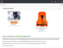Tablet Screenshot of meer-seen-shop.de
